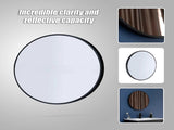 60cm Round Wall Mirror Bathroom Makeup Mirror by Della Francesca V63-831461