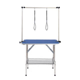 Pet Grooming Table Two Arms with Clamp, 915 x 610mm Dog Grooming Station, Foldable Pets Grooming V952-ZDMRZ36INCHSQMXV6V0