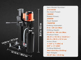Diamond Core Drilling Machine, 8in Wet&Dry Concrete Core Drill Rig with Stand, 750RPM Speed & 1-1/4" V952-LSJGSZKJY8425ZBUGV3