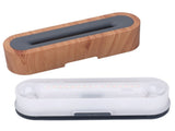Flame Diffusers Flame 7 Colors Light Woodgrain Diffuser Humidifier for Room Bedroom Office US Plug V1294-YM0901-3113230220412