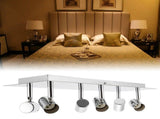 86-265V 18W GU10 6 Heads LED Ceiling Light Downlight Recessed Lamp for Wall Living Room V1294-YM0901-ZM01581