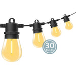 Festoon String Lights 30 Bulbs 32M Fairy LED Waterproof Outdoor Christmas Party V274-HA-SS-GL-EE330