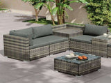 9-Piece Outdoor Setting V264-OTF-530S-LGR-OTF-509-LGR
