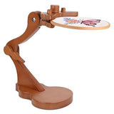 Embroidery Stand Beech Wood Violin Base Clamp Cross Stitch Holder Adjustable Height and Angle, V1107-120-16992