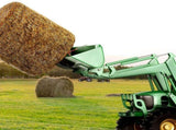39" Hay Spear, Bale Spears 726kg Loading Capacity, Skid Steer Loader Tractor Bucket Attachment with V952-TZSPS12ZHZ3981A68V0