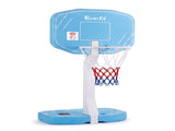 Everfit 2 in 1 Pool Basketball Hoop Volleyball Net Set Water Sports Game Combo Weighted Base Blue BAS-HOOP-120-POOL-BL