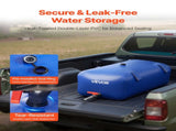 Water Storage Bladder 113L Large Capacity Water Bag, Portable & Collapsible Soft Waters Container, V952-CSDLSPVC113LPS9FD001V0