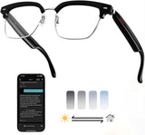 AI Smart Translation Glasses 110 Languages, Photochromic Lenses, Bluetooth Ideal for Travel, V1107-AI SMART TRANSLATION GLASSES1