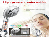Handheld Shower Spray Head, Reusable Water Saving Design V1263-JX-5205