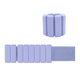 Purple Premium Adjustable Silicone Wrist & Ankle Weights - Waterproof & V888-ELOSUNG32090