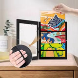 Interchangeable frame - drawing - Interchangeable frame A4 - Children's artwork V1188-ZXY-131-023