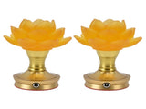 2 Set LED Buddhist Light 3 Color Adjustment Buddha Lamp Plug In Flower Light for Home Buddhist V1294-YM0714-3115210177213