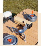 2500W Portable Camping Stove Foldable Butane Stove Indoor/Outdoor Cooking Suitable for Picnic, V1107-PORTABLE CAMPING GAS STOVE