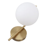 Glass Wall Sconce Indoor Wall Sconce Golden E27 E26 Wall Lamp Holder 85265V for Bedroom V1294-YM0703-3119230087111