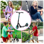 Lascoota Pulse Kick Push Commuter Scooter Teen Adult Plum V185-695844PLUM