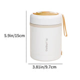 USB Heating Lunch Box, Stainless Steel Insulated Food Jar, Portable Thermal Lunch Box, Constant V1366-AZ2-W-26434