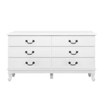 Artiss 6 Chest of Drawers - KUBI White FURNI-P-KUBI-LBOY-WH-AB