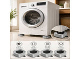 4-Pack Anti-Vibration Washing Machine Pads Non-Slip, Shock-Absorbing & Noise-Reducing Foot Pads V1370-AZ4-25405