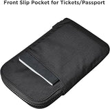 Travel Wallet - RFID Passport Holder, Self Locking Zipper Wear & Tear-Resistant Material, 3 Passport V1164-325751