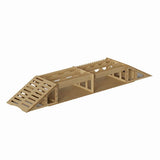 Wooden Simulation Off-Road Obstacles for 1/16 1/18 1/24 RC Crawler Model Car Adult Children'S Toys V1192-AZ-W-20896