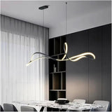 BAMDECOR A210 Modern LED Linear Pendant Lights with Dimmable LED and Adjustable Hanging Length 150cm V255-BAM-A210-L150