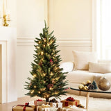 Jingle Jollys Mini Christmas Tree 90cm LED Xmas Tree Party Decorations XM-TR-MINI-3FT-LED