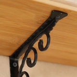 8Pcs L Shaped Angle Bracket Multifuntional Brace Shelf Decorative Shelf Wall V1366-AZ2-W-15782