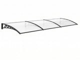 Instahut Window Door Awning 0.8mx3m Transparent AWN-08X3-CLR