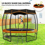 Kahuna 10ft Removable Twister Trampoline Roof Shade Cover TRA-TWS-ROF-10