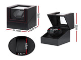 Embellir Watch Winder Box Automatic Single Quiet Carbon Fibre Black WBX-WIN-SINGLE-BK