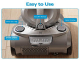 Devanti Vacuum Cleaner Bagless Canister 2000W 25kPa Powerful Suction 4L VAC-KB-8006-GY