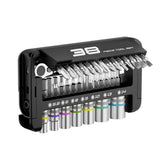 38 in 1 Comprehensive Socket Wrench Set Featuring Magnetic Socket Precise Design Ergonomic Grip and V1192-AZ-W-23591