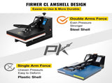 Heat Press 15X15 Inch Heat Press Industrial Quality Power T Shirt Heat Press Sublimation V952-DBTHJ15X15RZYTHJ1V3