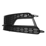 Fog Light Grille for Audi A5 S5 2013-2016 Compatible with 8T0807681K Bumper V1188-CAWW-19931-1