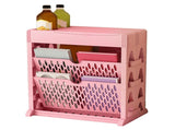 Book Rack Storage Bookshelf Small Storage Bookshelf Bookcase Large Capacity Easy Access for Living V1294-YM0901-3116230016118
