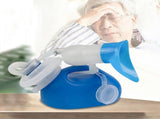 2L Large Capacity Urinal for Bedridden Patients Unisex Adult Nighttime Urine Collector with V1366-AZ2-W-11782