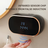 Sensor-Activated Automatic Soap Dispenser, Digital Display Screen, Type-C Charging, Upgraded V1106-GYZYQ001