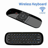 W1 Air Mouse 2.4G Wireless Keyboard Remote Control IR Remote Learning 6- Motion Sense for Smart TV V1370-AZ4-07559