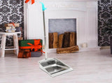 Home Cleaning Dustpan with Handle, Stainless Steel Design for Easy Dust and Debris Collection V1192-AZ-W-26832