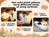 Long-Shaped Pillow Plush Pillow Hugging Pillow Soft Pillow Sleeping Pillow Gift - Green - Size 33in V1107-113-XXX-NNN-GRN2