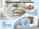 Cefito Non Electric Bidet Toilet Seat D-Shape Dual Nozzle Soft Close WaterMark DIY BIDET-N-ELEC-A108-WH