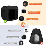 Sensory Tent for Kids 39.4 * 39.4 * 39.4 in - Portable Pop-up Play Tent for Calming Down & Improving V1369-AZ3-W-22042