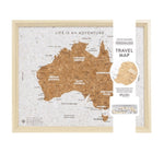 Splosh Australia Map Travel Board Small DTK-TVB05