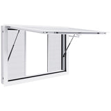 VEVOR 36"L x 24"W Concession Stand Serving Window Food Truck Service Awning V952-SCFWCK3624IN5SNRYV0