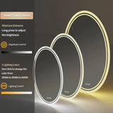 Interior Ave - 60 x 80cm Oval Frameless LED Bathroom Mirror V355-IA-OWM-80