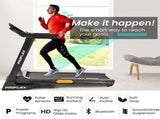 Proflex TRX9s Electric Treadmill, Large Size, 450mm Belt, 10-inch display, Foldable, Suspension, V219-FTNTRDPFTRX9A