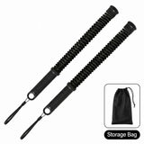 Wireless Swing Training Rope, 2.18 Lbs A Pair, 16.93in Black, Spring Battle Rope For Arm Exercise, V1221-XM-LB2709-GM107