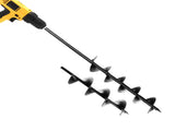 Giantz Power Garden Spiral Auger Hole Digger Earth Drill Bit 75x300 & 600mm PP-10-75X3600-BK
