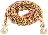 Transport Binder Chain, 2222 kg Working Load Limit, G80 Tow Chain Tie Down with Grab Hooks, DOT V952-ZGTLJZMGDXZYJUZEDV0