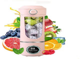Portable Blender 700ml USB Rechargeable Fruit Mixer for Smoothies and Protein Shakes, Pink V1237-ZY-917-134